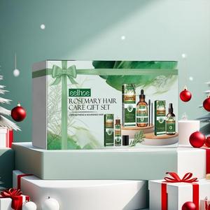 Rosemary Hair Care Set, 1 Box Essential Oil & Roller & Spray, Hair Care Set for Hair, Face, Skin Care, Body Massage, Improve Circulation