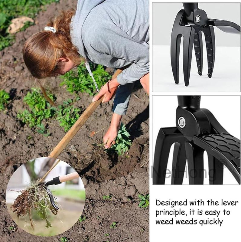 Manual Stand Up Weeder Puller Weed Claw Grass Root Remover Killer Garden Tool~ gardening  tools 7