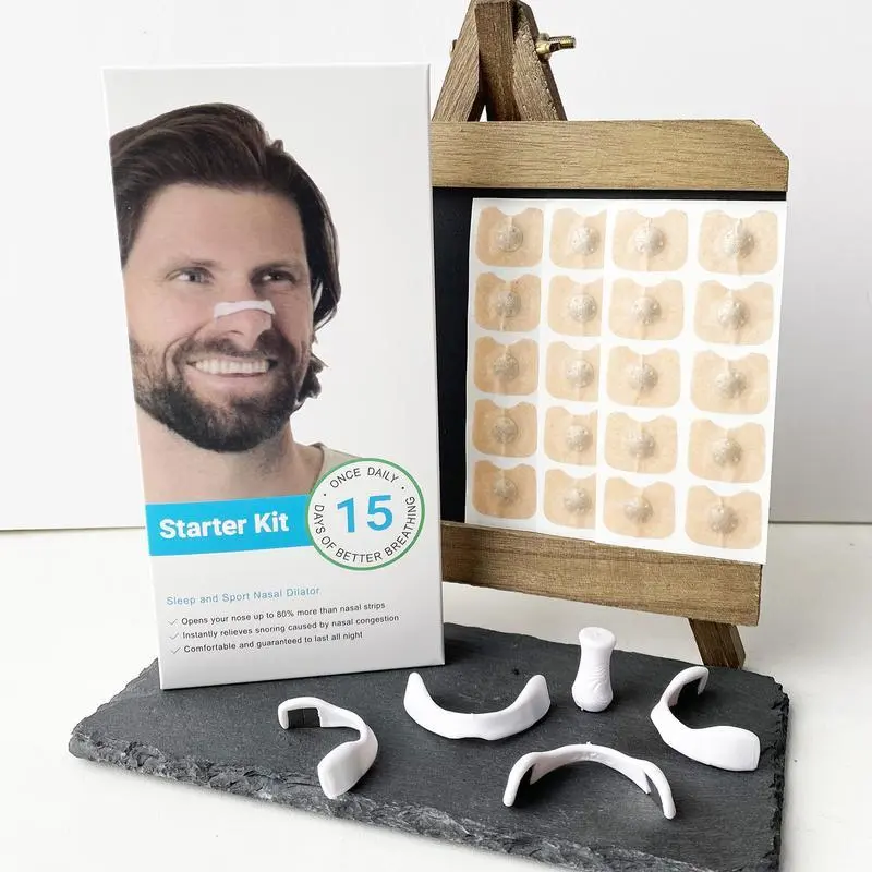 Better Breathing Starter Kit - Magnetic Nasal Strips with Congestion Relief Technology for Improved Airflow 2