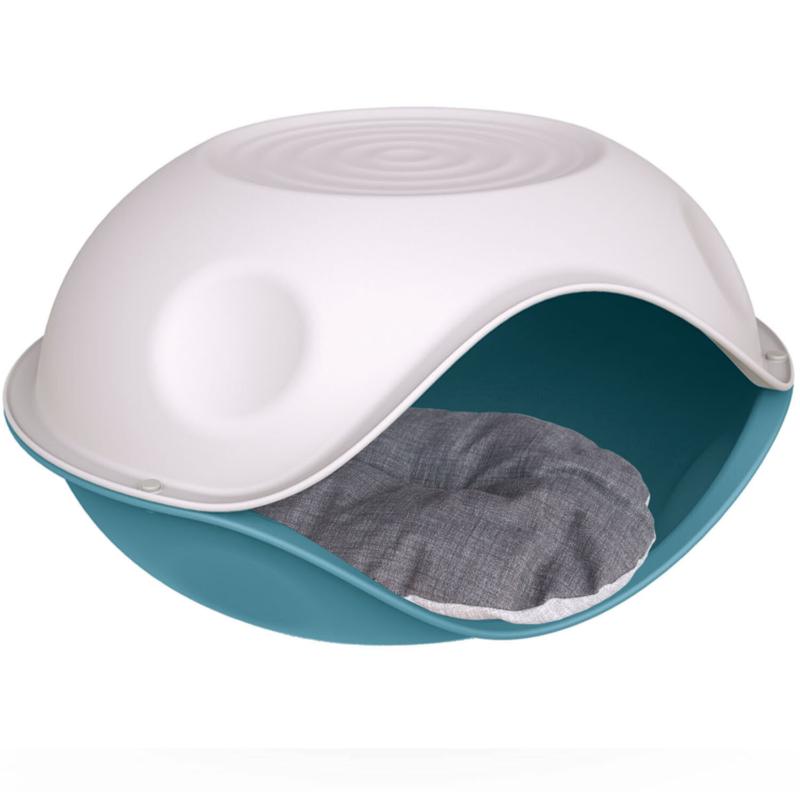 Product Introduction of Cat Dog Bed Windproof Outdoor Plastic Shelter Pet Kitten House Kennel Crate Pod 21