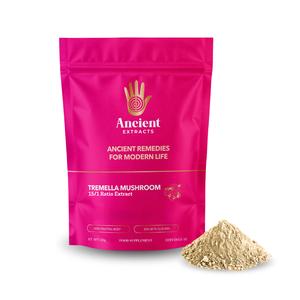 Tremella Mushroom Extract - Minimum 30% Beta Glucans Fruiting Bodies Only - 60g Pack 2 Months Supply Food Supplement