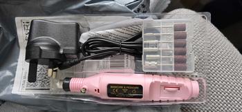 Product Review of Electric Nail Drill Kit, Professional Manicure Kit for Acrylic Nail Gel, Portable Adjustable Speed Electric Manicure Pedicure Kit Nail Drill Polishing Shape Machine for Women Girls, Nail Art Pen for Christmas Gift from z**e 0