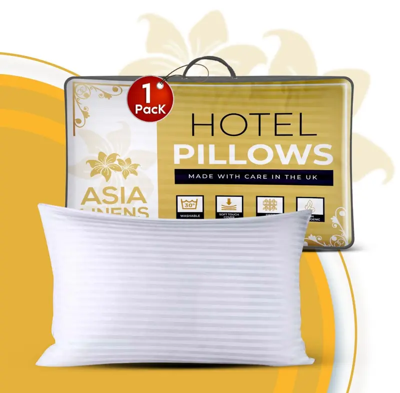 Hotel Quality Pillows | 2 Pack, 4 Pack, 6 Pack, 8 Pack, 10 Pack, 1 PACK | SAME DAY SHIPPING | Extra Filled Luxury Pillows 6