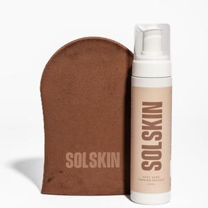 SOLSKIN Tan Mousse 200ml + Mitt Bundle - Flawless and Nourishing Body Care