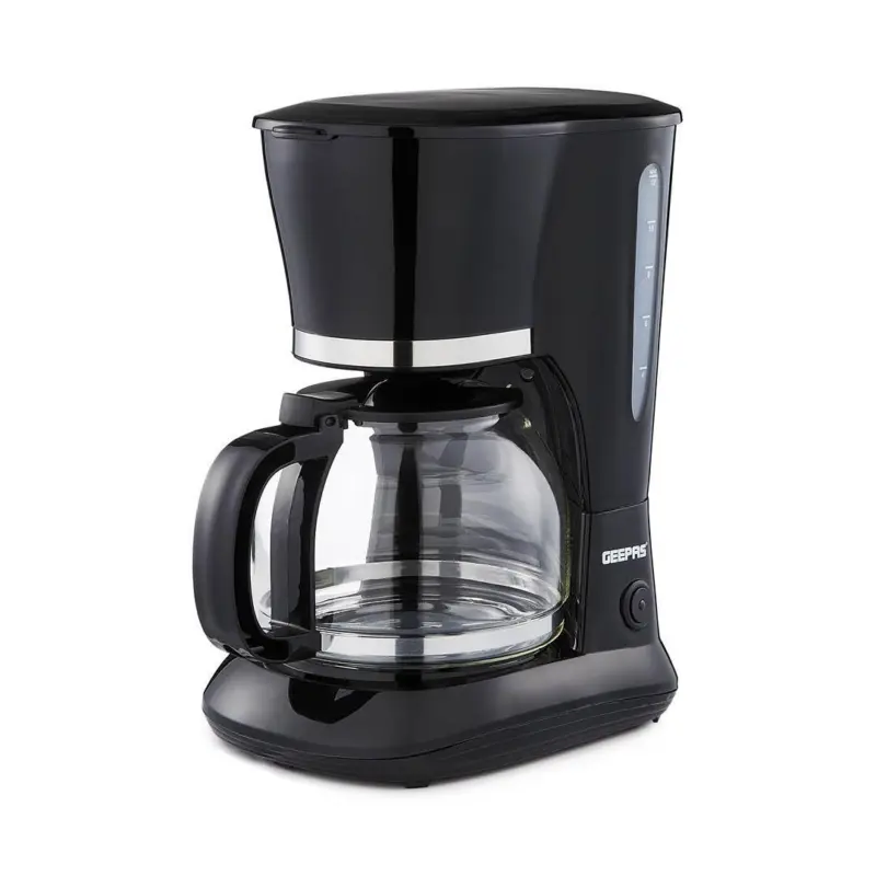 Filter Coffee Maker Machine Instant Anti-Drip 12 Cups 800W 1.5L Jug Geepas 0