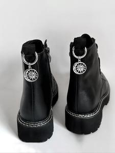 Punk Style Sun & Moon Design Shoe Charms, 2024 New Style Fashionable Novelty Shoes Decorations for Boot, Shoes Diy Accessories for Women & Men