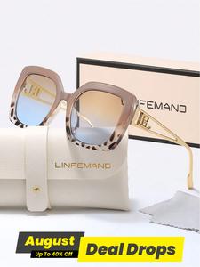 Unisex Vintage Trendy Large Square Frame Sunglasses, Retro Modern Trendy Casual Sunglasses for Everyday Use, Fashion Accessories for Outdoor Activities, Gifts for Her, Trendy Shades, Fashionable Frames Sunglasses