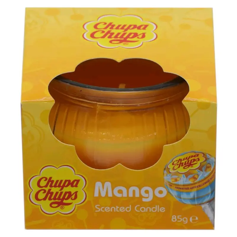Chupa Chups Scented Boxed Candle 85g All Scents Available ~ Sweets Inspired Household Fragrance Pack (Choose Your Scent) Suitable For Use As Decoration or As A Room Air Freshener With Long Lasting Burn Time Giving The Room A Sweet And Refreshing Smell 5