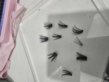 Product Review of Goddvenus Cluster Lashes Soft & Fluffy Texture Individual Eyelashes 300pcs Thick Volume Eyelash Clusters Wispy Individual Lashes D Curl Russian Lash Extensions DIY Waterproof Eyelash Individuals from a**d 0