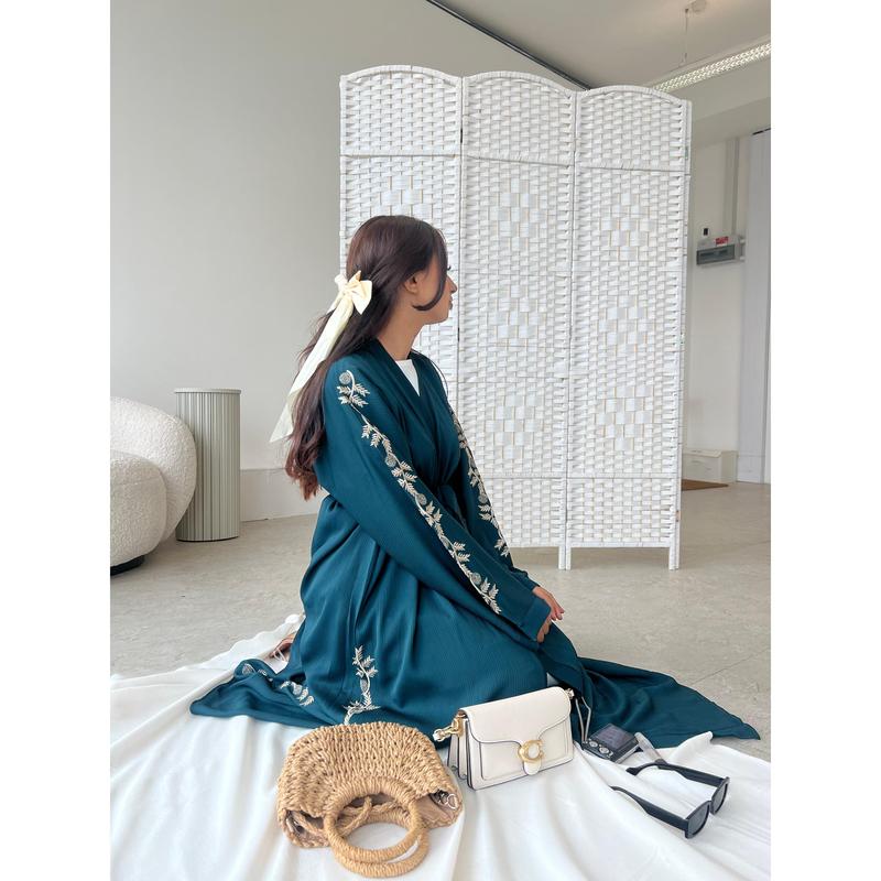 Saima Embroidery Abaya 3
