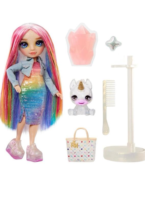 Product Introduction of Amaya Rainbow High Fashion Doll with Slime & Pet - 28 cm Shimmer Doll 5
