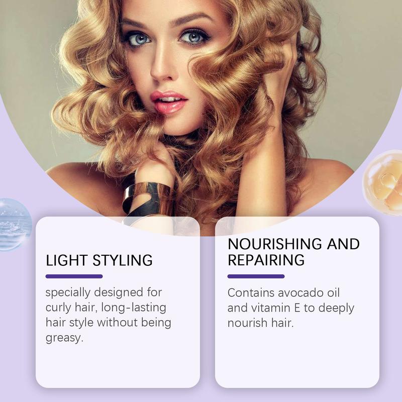 Product Introduction of Hoegoa Curling mousse for full and defined curls. Glossy, confident, soft and elastic curl styling 23
