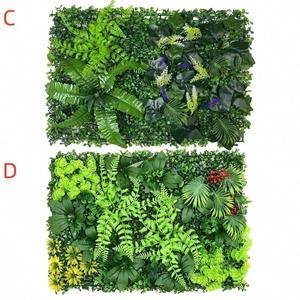 Artificial Plant Wall Panel, Faux Plant Wall Decor, Outdoor Decorative Fence Screen, Decorative Garden Fences, Fake Plant Wall Panel for Outdoor & Indoor Decor