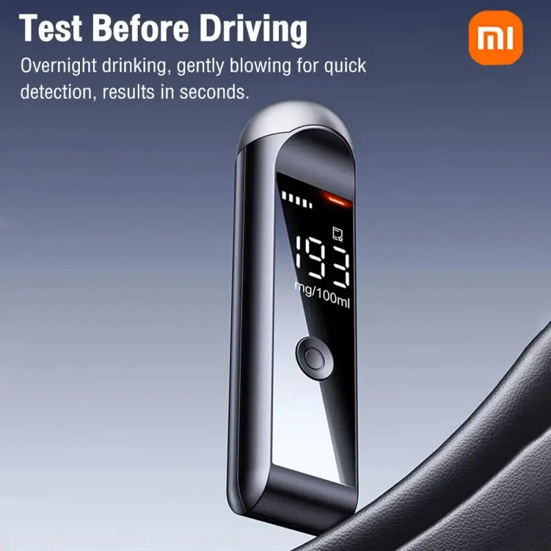 Xiaomi 2025 Automatic Professional Breath Alcohol Tester Breathalyzer 2
