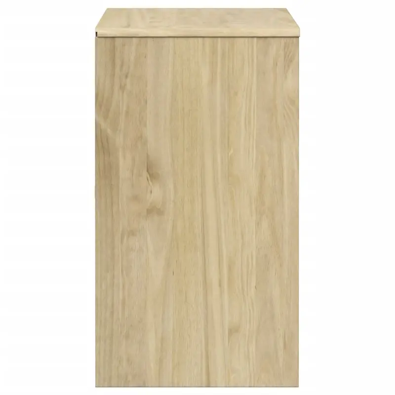 Sideboard Sauda Oak 80X43X75.5 Cm Solid Wood Pine 4