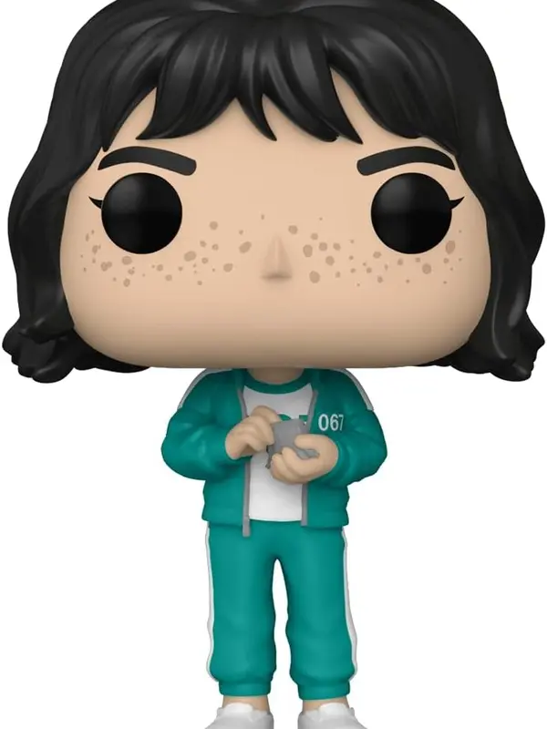Funko Pop! Squid Game Set of 2 RANDOM ASSORTMENT - SAE-Byeok 067, Il-NAM 001, Sang-Woo 218, Gi-Hun 456, Ali 199 and Red Soldier 1