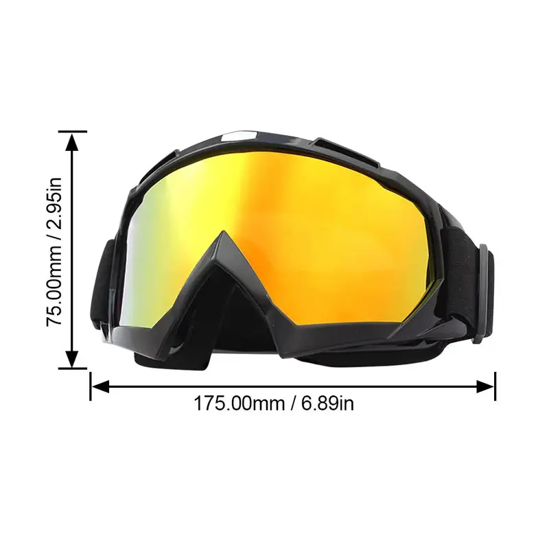 Anti-Fog Ski Goggles | Mountain Snowboard & Snowmobile Eyewear – Winter Outdoor Sports Glasses for Skiing, Snowboarding & Cycling 4