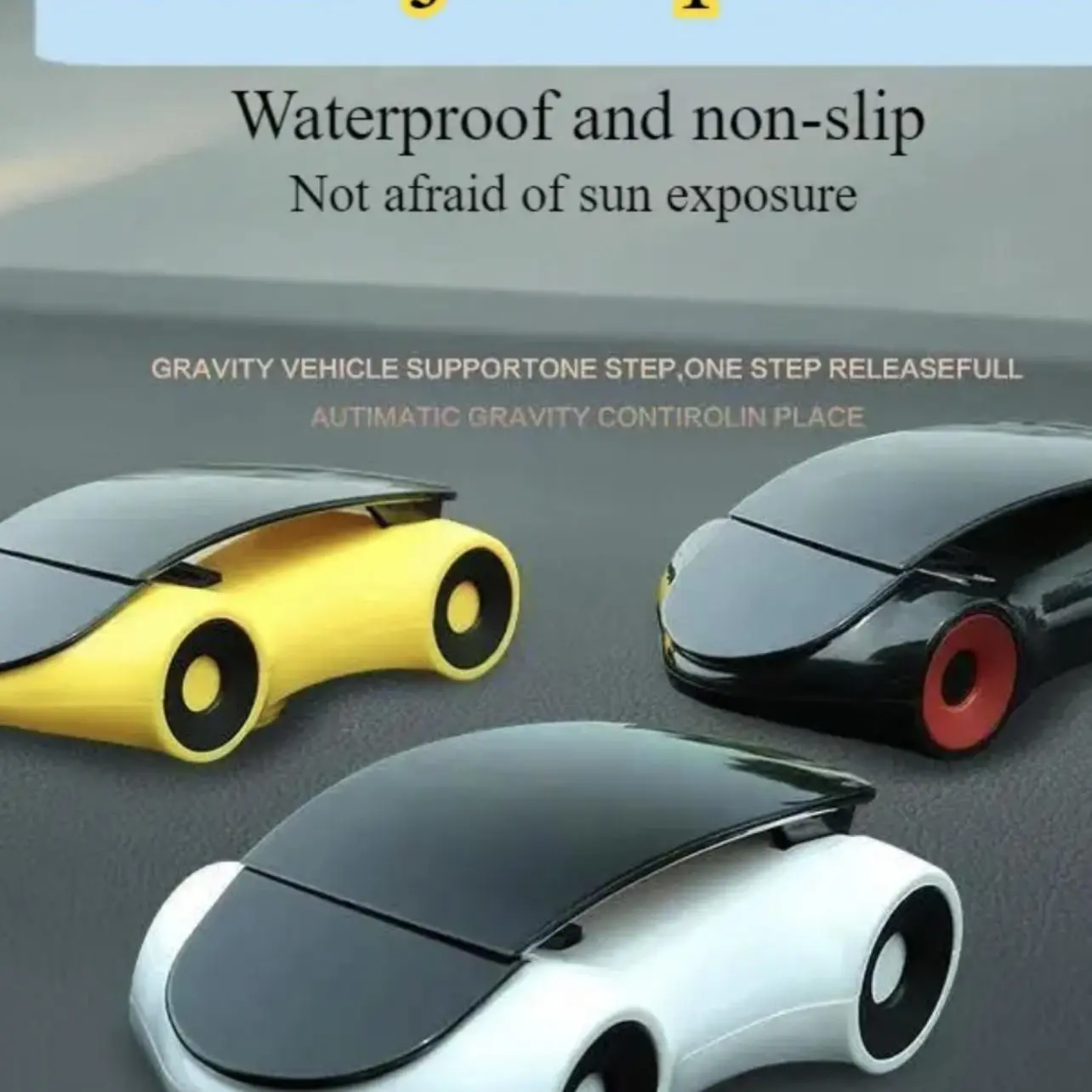 Rotating Car Mount for Smartphones - Perfect for Traveling
