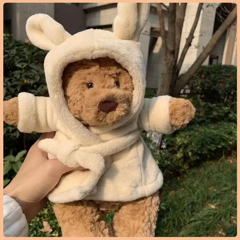 New 26cm Bathrobe Bartholomew Bear - Limited Edition Plush Toy, Perfect Gift for Kids!