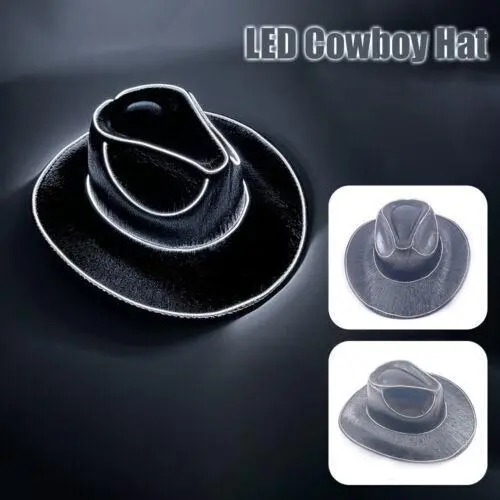 LED Western Disco Cowboy Costume – Men’s & Women’s Party Play Outfit for Themed Events 8