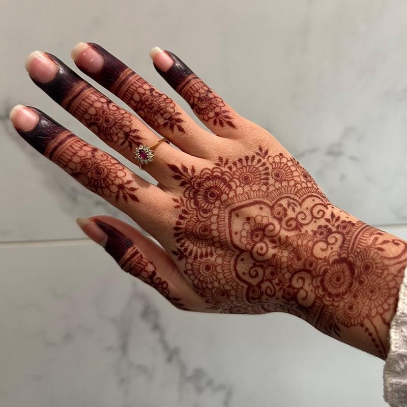 Bulk 350g Organic Natural Henna/Mehndi, Dark Stain, Chemical Free 5