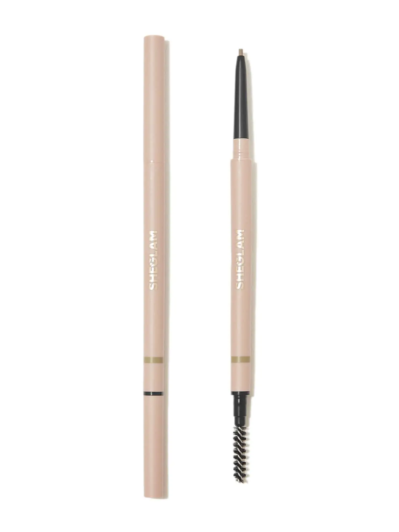 SHEGLAM Insta-Fill Brow Pencil - Blonde, Ultra-Slim, Long-Lasting, Sweat-Proof, Auto Eyebrow Pen - Makeup