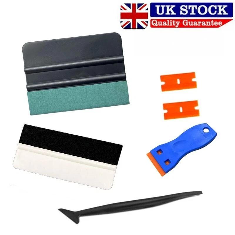 Window Tint Tool Car Wrap Kit Felt Squeegee Micro Squeegee Vinyl Wrap Tool Kit 0