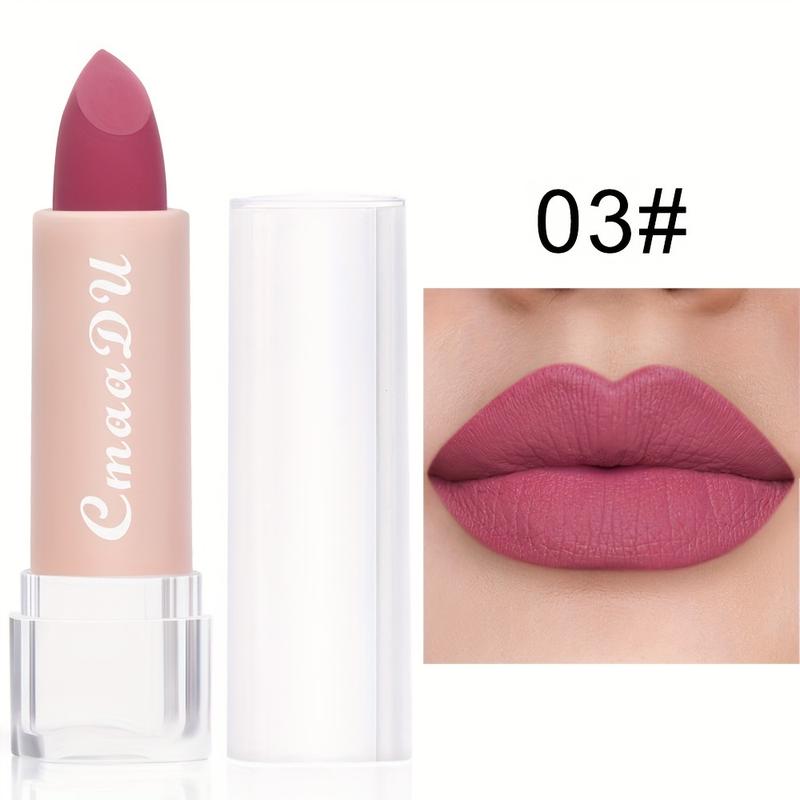 15-Color Matte Classic Lipstick - Intense Moisture Lock, Waterproof, Smooth Application - Luxurious Lip Gloss Finish, Ideal Valentines Day Gift for Women 6