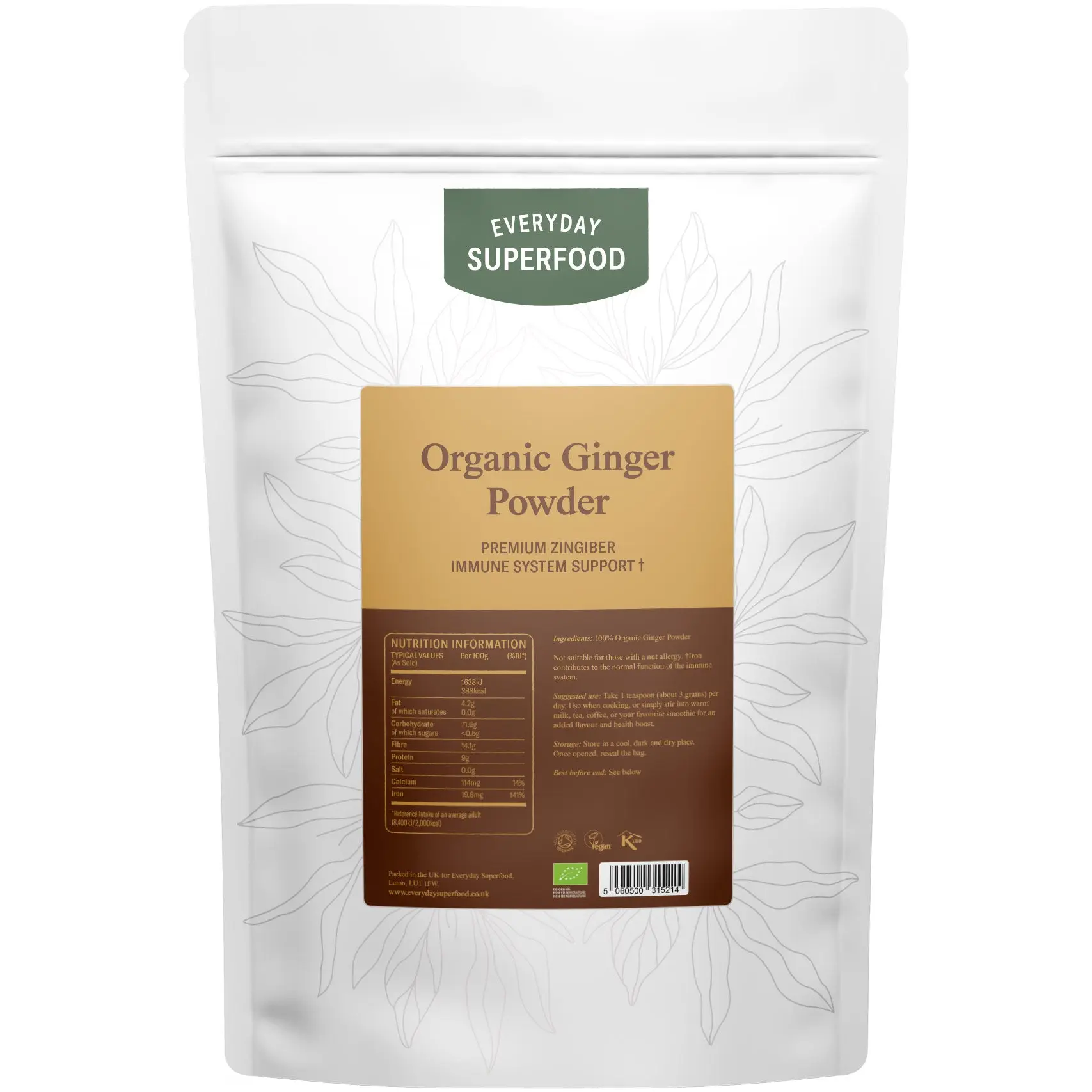 Organic Ginger Powder