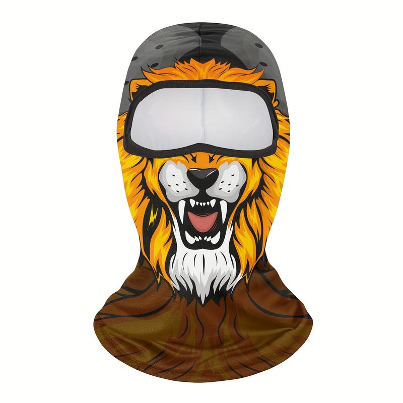 [FM-04] Balaclava 1pc Balaclava Face Mask Clown Ghost Skull Mask, Breathable Windproof, UV Sun Dust Protective Full Face Cover For Summer Sprin 3