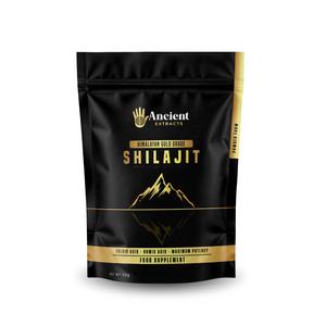 Shilajit Pure Gold Grade Powder 50 Grams - 100 Days Supply - 80% Fulvic Acid - Food Supplement