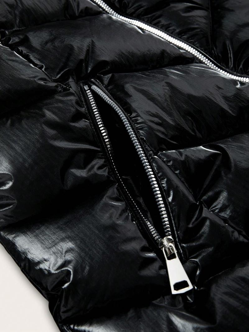 Product Introduction of Trim With Hooded Length s Women Anewsta Mid - Padded Coat Detachable Fluffy 47