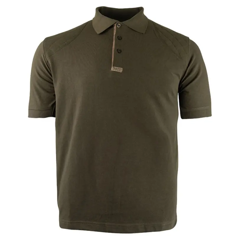 Jack Pyke Sporting Polo Shirt Green Button Up With Collar Polyester Material Men’s Outwear 0