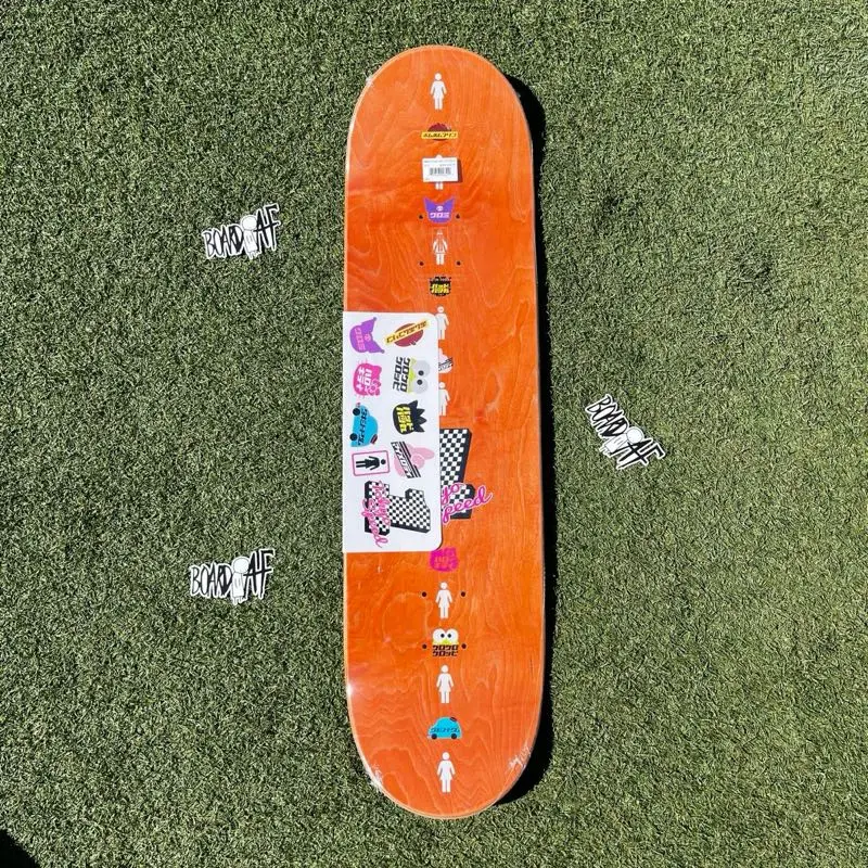 GIRL 8.375 PACHECO SANRIO TOKYO SPEED GREEN SKATEBOARD DECK 2