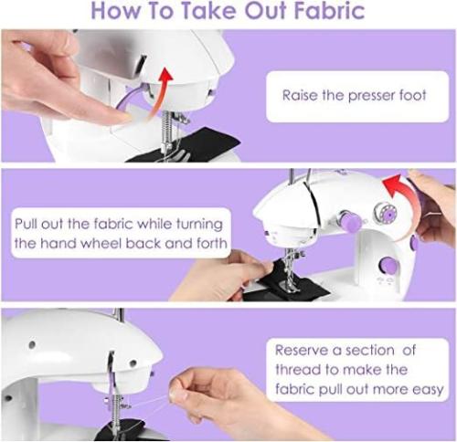 Product Introduction of Electric sewing machine portable multifunctional household desktop sewing UK 11