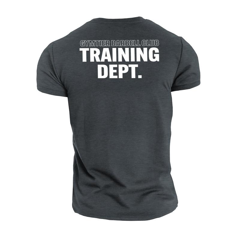 Gymtier Barbell Club - Training Dept. - Gym T-Shirt 4