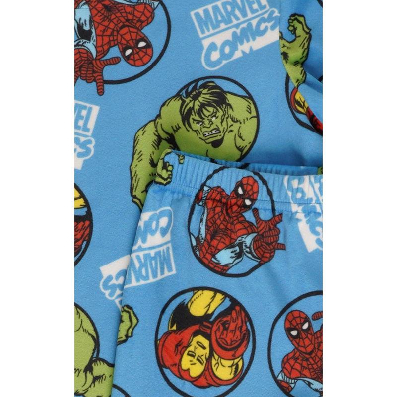Marvel Blue Boys Pyjamas Full Length 2