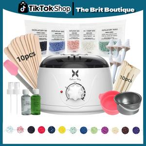 【Free shipping】All-in-one Hair Removal Set, Summer Hair Removal Set, Hair Removal Wax Pot, Hair Removal Wax Heater Set Summer Sale