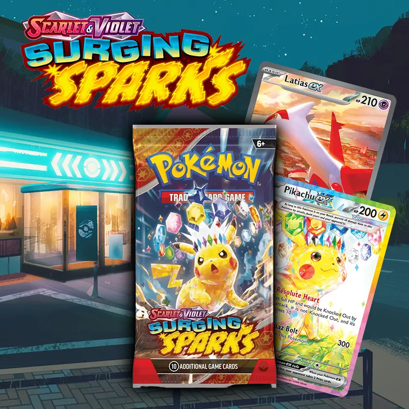 Surging Sparks Pokemon TCG Booster Pack