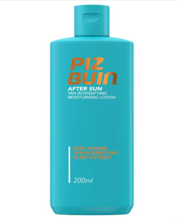 Piz Buin Aftersun Tan Intensifier 200ml - Tanimel Complex, Hydration, Cooling & Soothing - Fragrance, Glycerin