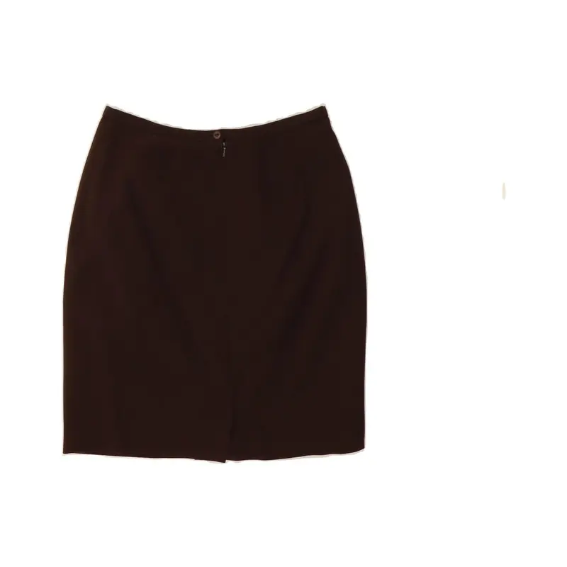 Pre-Owned Vintage ST. BERNARD Womens 4 Button 2 Piece Skirt Set UK 12 Medium W28  Brown 4