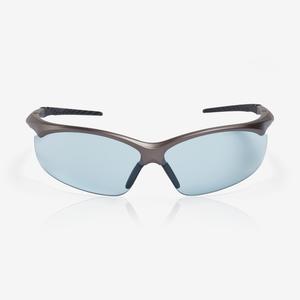 RILEY Steer Sports Style Wrap Round Safety Glasses with Blue Tint Lens