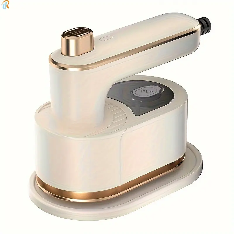 MILAN GOLD  Single New Foldable Steam Iron. This Portable Rotary Hanging Steamer Serves as a Convenient Home Mini Gadget for Clothing Ironing.