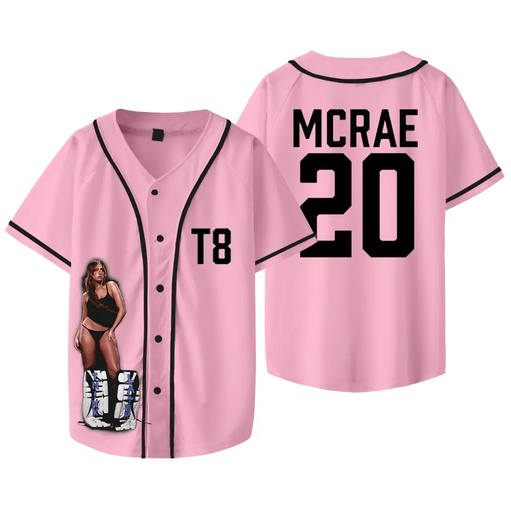 Tate McRae Miss Possessive Baseball Jersey, Concert Outfit, Fan Merchandise, Pop Music Apparel, Music Festival Wear