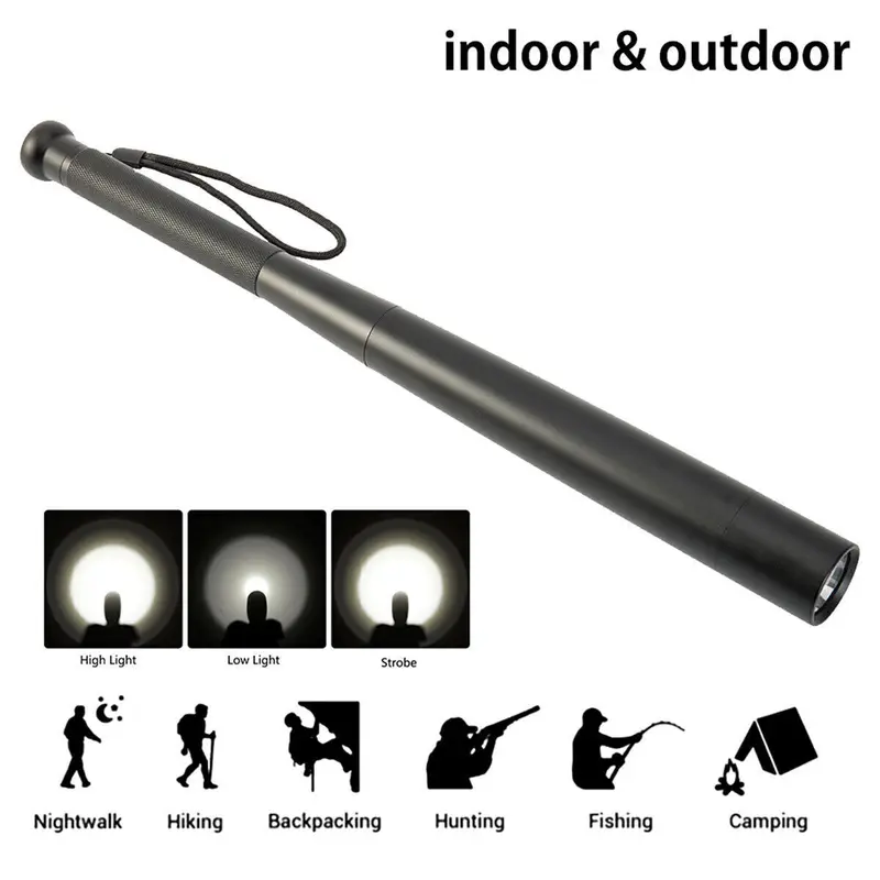 31cm LED Baseball Bat Light  3-in-1 Safety Flashlight! 3 Modes, Super Bright, Emergency & Camping MUST-HAVE! 1