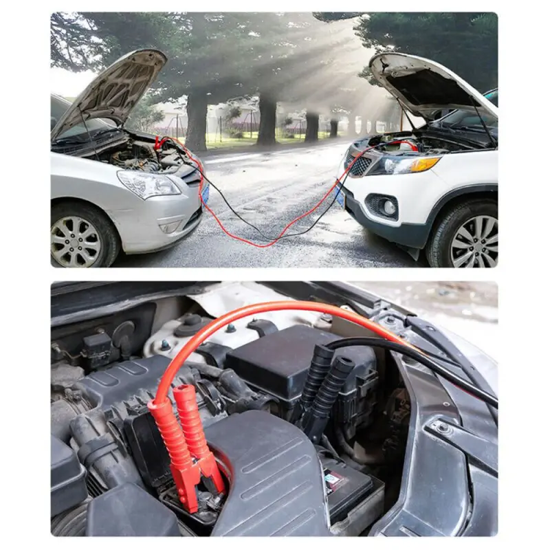 4M Heavy Duty Jump Leads 2000AMP Car Van Battery Starter Booster Cables Jumper~ 3