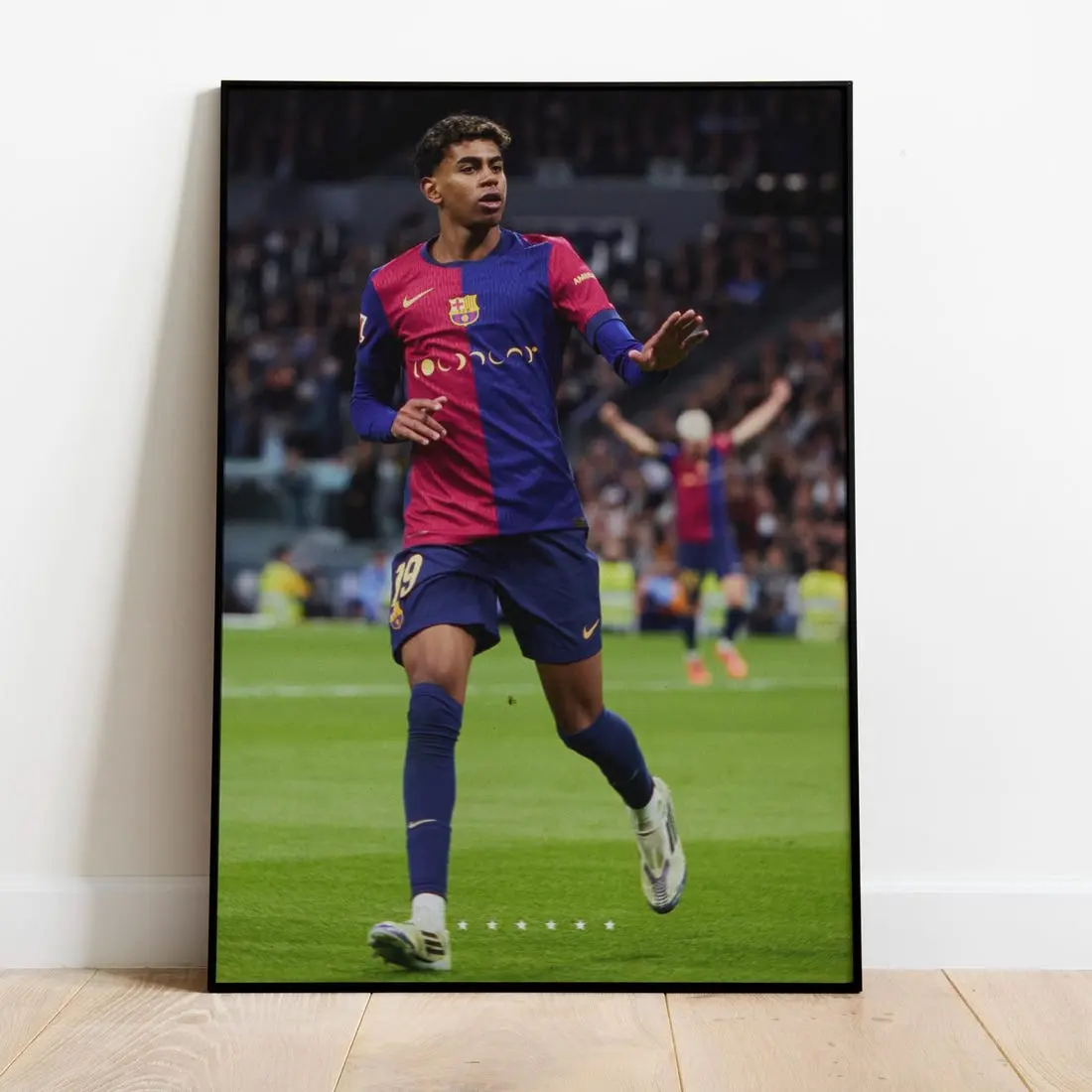 Lamine Yamal Poster for Print, "Calma", Soccer Wall Art, Sports Bedroom Posters
