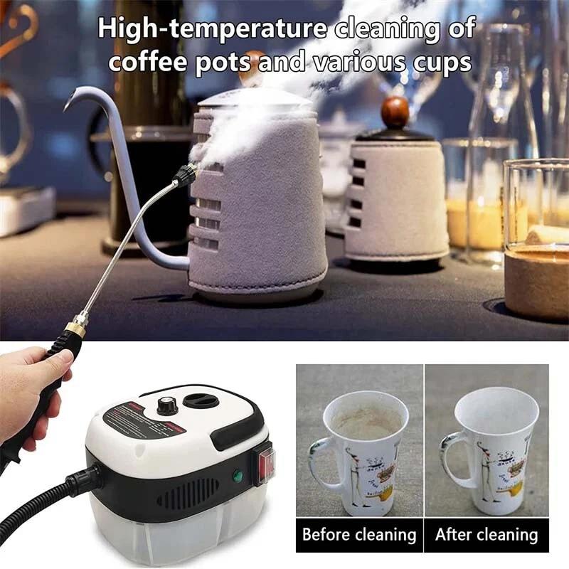 2500W Portable Handheld Steam Cleaner High Temperature Steamer Cleaning Machine UK 6