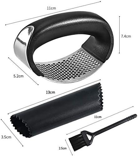 Product Introduction of HEAVY DUTY STAINLESS STEEL GARLIC PRESSER SQUEEZER CRUSHER ROCKER KITCHEN MINCER 5