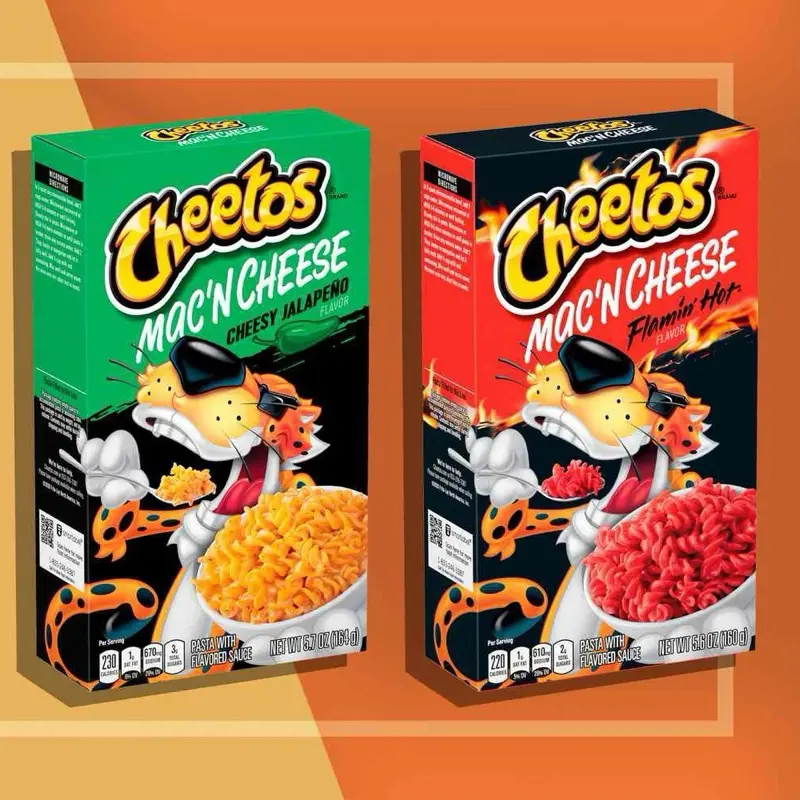 Cheetos MAC ‘N CHEESE | Cheesy Jalapeños, Bold & Cheesy, Flamin Hot | Select Flavour | (America) 2